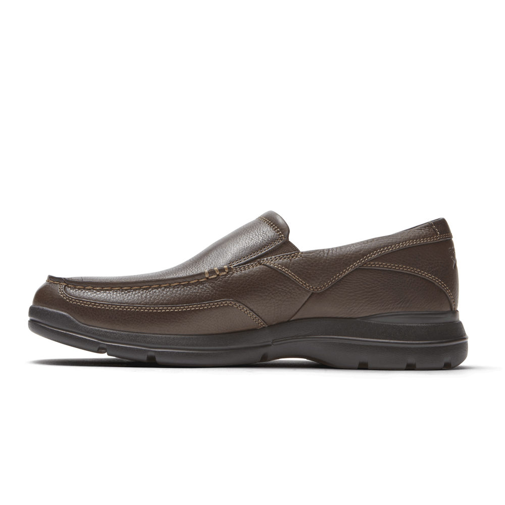 Rockport Slip-On For Mens Brown - City Play Two - YL3429675